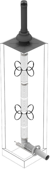 UBBINK PP120 FLEXIBLE TUBE DIAM.80 -ROLL 50M PP 0716011